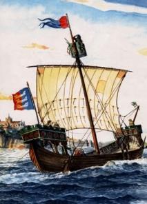 a cinque ports ship of the 12th and 13th centuries